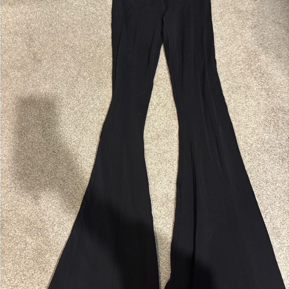 Aerie Classic Black Flare Pants